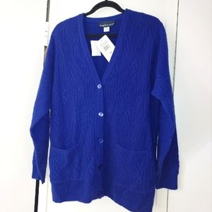 Sale🥳NWT 100% lambswool cardigan buttoned sweater, size M